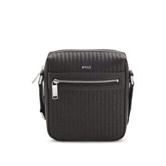BOSS Reporter bag with embossed pattern