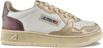 Autry Medalist Low Super Vintage - Dames - Sneakers - Veelkleurig - 35 EU - Katoen - Schoenen