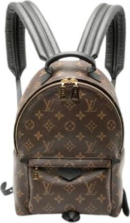 Louis Vuitton Pre-owned Backpacks, female, Brown, Size: ONE SIZE Pre-owned Fabric Backpack