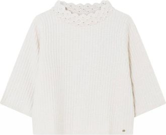 Gustav Truien & Vesten, Dames, Wit, M, Wol, Gebreide Trui Off White