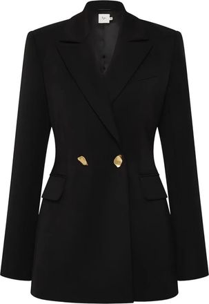 Aje Amber blazer met dubbele rij knopen - Zwart