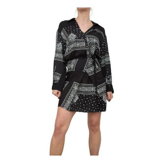 Pinko Short Dresses, female, Black, XS, Black Dress