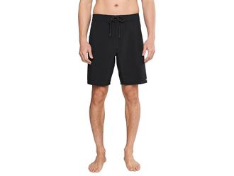 Rvca VA Trunk Solid Mens Swimwear Black 2 : 36, Polyester/Elastane