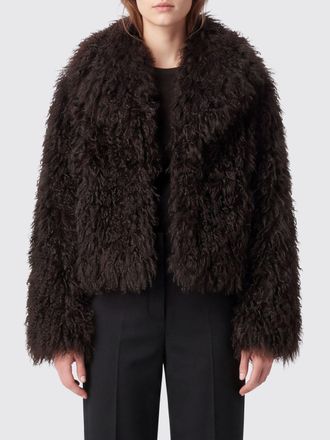 Michael Kors Cappotto corto modello shearling in pelliccia sintetica relaxed fit