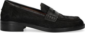 Emanuelle Vee Uma Loafers - Dames - Loafers - Zwart - 40 EU - Leer - Schoenen