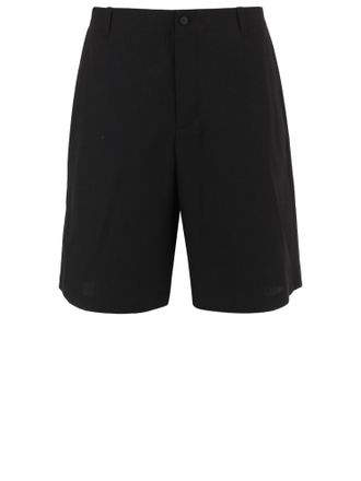 Jacquemus Knee-Length Tailored Shorts with Button and Zipper Closure