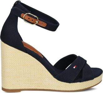 Tommy Hilfiger Sandali in pelle - Blu