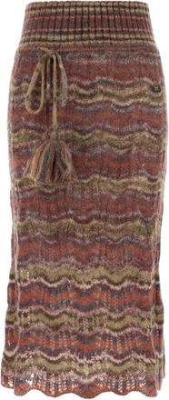 Vivienne Westwood Flora Skirt - female - Vivienne Westwood - Midi Skirts - Multicolor - XS - Skirts