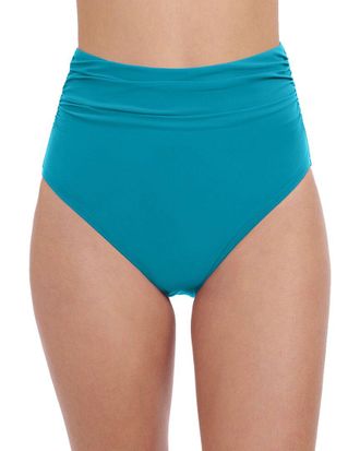 Gottex Profile By Gottex Tutti Frutti Shirred High Waist Pant