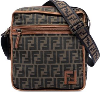 Fendi Pre-owned Fendi Zucca Canvas Crossbody Ladies 2KUK4FWSL75JQ1KM