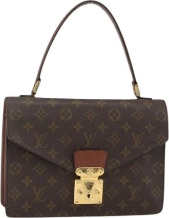 Louis Vuitton Pre-owned Handbags, female, Brown, Size: ONE SIZE Pre-owned Vintage Monogram Hand Bag