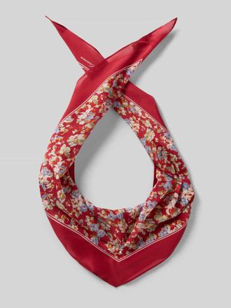 Lauren Ralph Lauren Tuch aus reiner Seide Modell FLR LRG DMD in Rot, Gr&ouml;&szlig;e 1