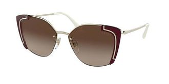 Prada PR 59VS 4306S1 Womens Sunglasses Gold Size 64