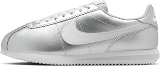 Nike Womens Cortez Shoes in Grey | IR0042-001