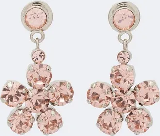 Simone Rocha Crystal-embellished drop earrings