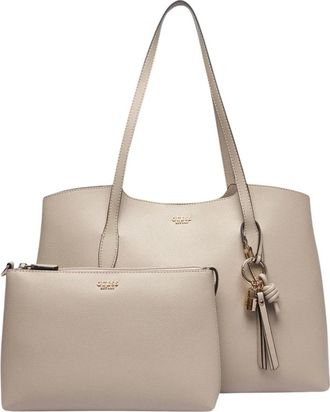 Guess Tassen, Dames, Beige, ONE Size, Polyester, Lucci Girlfriend Sat