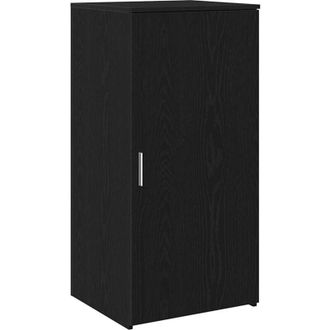 vidaXL vidaXL Storage Cabinet Black 50x45x103.5 cm Engineered Wood