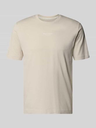 Marc O'Polo Regular Fit T-Shirt aus reiner Baumwolle in Beige, Gr&ouml;&szlig;e XXXL