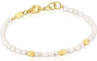 Tous Pulsera Gloss con Perlas de Cultivo - Accessories - Mujer - Amarillo - ONE SIZE