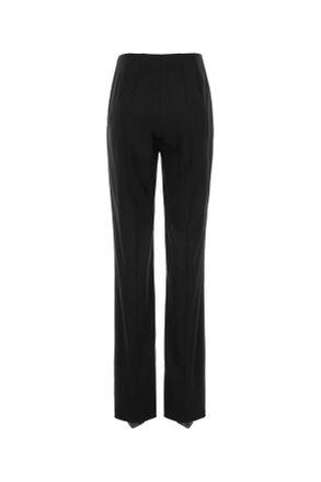 Valentino Garavani Nero Exterior: Silk Elastane Pantaloni Trousers
