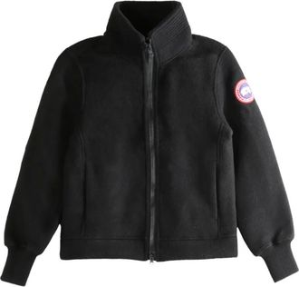 Canada Goose zip high-neck jacket - Black