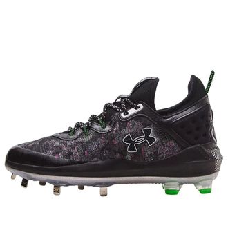 Under Armour Harper 8 Low ST Black Pink Green 3026588-001