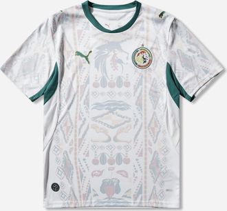 Puma Men s Senegal 2026 Home Jersey White / Wild Green