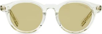 Tom Ford Eyewear Occhiali da sole tondi - Toni neutri