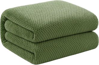 Luxury Home Popcorn Textured Blanket