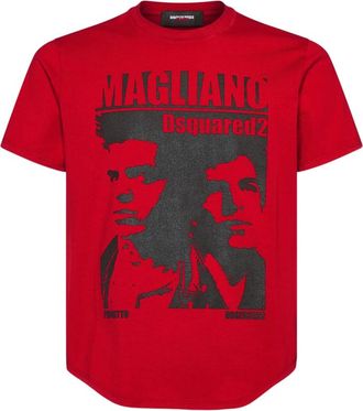 Dsquared2 X Magliano Graphic-print T-shirt
