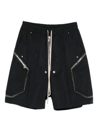 Rick Owens zipped cargo shorts - men - Recycled Polyester - 46 - Black