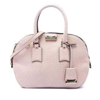 Burberry Pre-owned Burberry Small Grained Calfskin Heritage Orchard Bowling Bag Ladies KT9BFT4UGVPML0XM