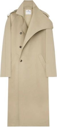 Courrèges Trench doppiopetto - Toni neutri