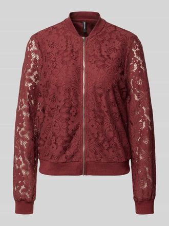 Vero Moda Regular Fit Blouson aus Baumwoll-Mix Modell HONEY in Bordeaux, Gr&ouml;&szlig;e XL