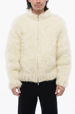 Jil Sander Cardigan SUPER CHUNKY In Lana Fuzzy Jil Sander