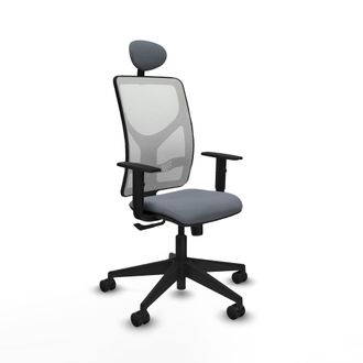 Piqueras y Crespo Silla De Oficina Con Cabecero Motilla Piqueras Y Crespo 1d066n1 Gris