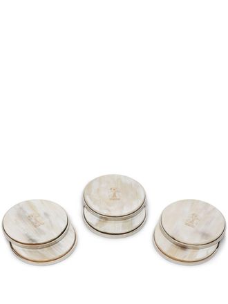 Brunello Cucinelli Set di 6 sottobicchieri - Toni neutri