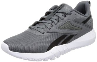 Reebok Mens Flexagon Energy Tr 4 Shoes, Pure Grey 6/Core Black/FTWR White, 10 UK