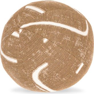 Elaine Smith Instinct Indoor & Outdoor Woven Accent Orb Pillow in Caramel at Nordstrom, Size 12X12