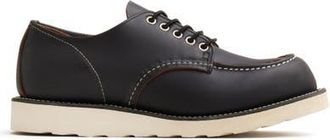 Red Wing Shoes Shop Moc Oxford Prairie Leather Shoe in Black Prairie at Nordstrom, Size 11.5