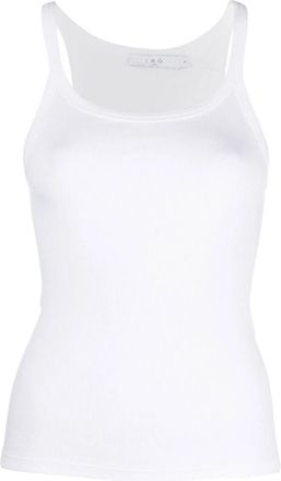 Iro Spaghetti-straps Cotton Top