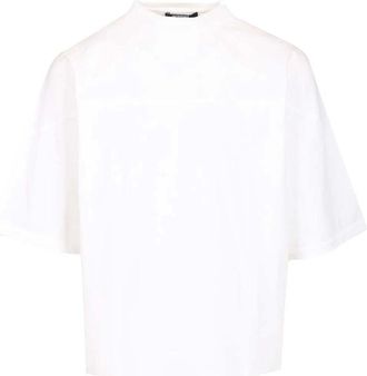 Jacquemus Tops, Heren, Wit, S, Katoen, Atelier T-shirt