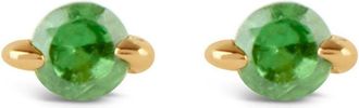 Dinny Hall 9K yellow gold Shuga tsavorite earrings