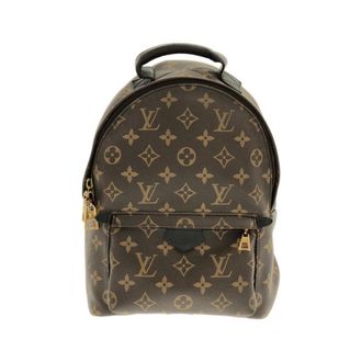 Louis Vuitton Brown Coated Canvas Backpack (Pre-Owned)