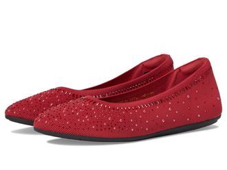 Skechers Womens Cleo 2.0 - Mesmerizing Nights, Red, 5