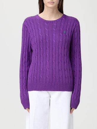 Polo Ralph Lauren Maglia a girocollo in cotone intrecciato con logo Pony Polo Ralph Lauren