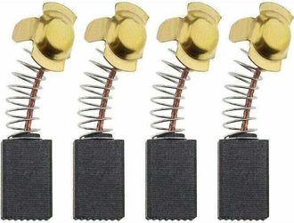OEM 2 Pares De Escobillas De Carb&oacute;n De Repuesto Para Motores De Taladro Con Cable, Compatibles Con Titan Ttb653sds 1500w Sds Plus, 6x10x16mm