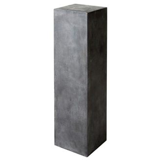 Maisons du monde Mesa auxiliar con forma de columna antracita
