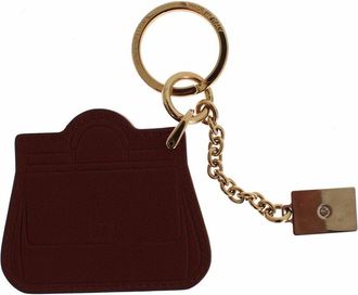 Dolce & Gabbana Dolce Gabbana Sleutelhanger Leren Tas Charme