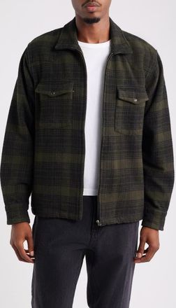 Obey Willie Zipped Shirt Jacket in Rosin Multi at Nordstrom, Size Xx-Large